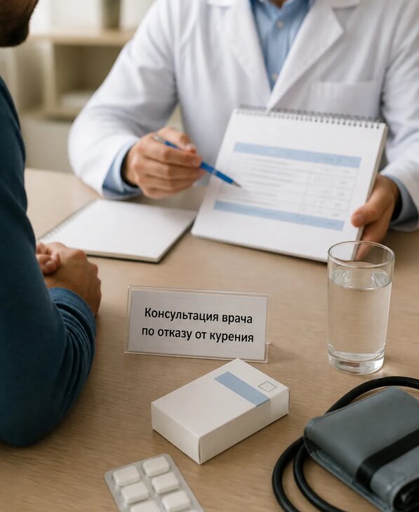 Консультация врача по отказу от курения для взрослых в Лиски